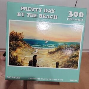 300 Piece Prank Funny Puzzle Beach